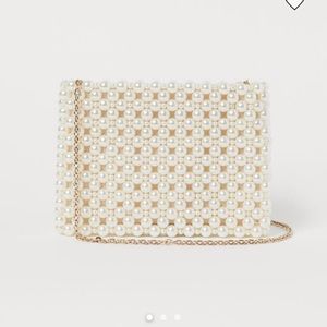 Pearl purse handbag